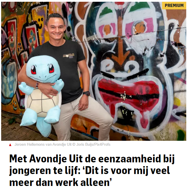 Met Avondje Uit de eenzaamheid bij jongeren te lijf: ‘Dit is voor mij veel meer dan werk alleen’ Met Avondje Uit de eenzaamheid bij jongeren te lijf: ‘Dit is voor mij veel meer dan werk alleen’